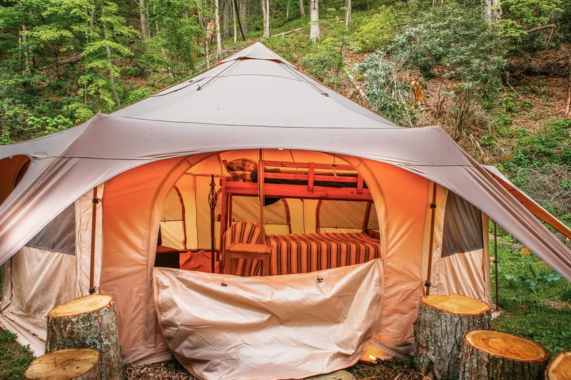 Glamping Yurt